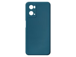 19694 jednobarevny kryt modry na oppo a76 4goppo a76 4g blue