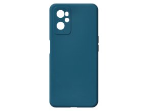 19790 jednobarevny kryt modry na oppo a96 4goppo a96 4g blue