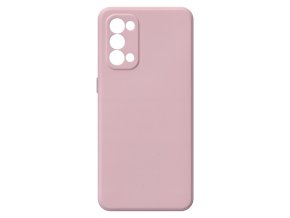 19931 jednobarevny kryt piskove ruzovy na oppo find x3 liteoppo find x3 lite pink