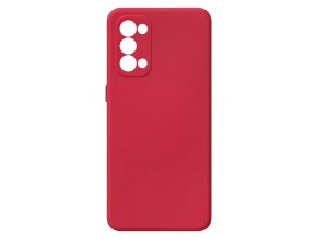 19934 jednobarevny kryt cerveny na oppo find x3 liteoppo find x3 lite red