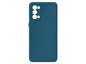 19940 jednobarevny kryt modry na oppo find x3 liteoppo find x3 lite blue