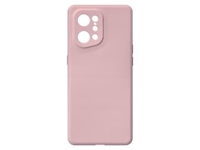 19955 jednobarevny kryt ruzovy na oppo find x5oppo find x5 pink