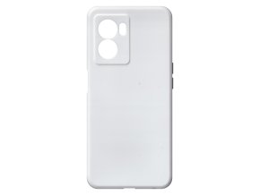 20024 jednobarevny kryt bily na oppo realme narzo 50 5g oppo a57 5goppo realme narzo 50 5g oppo a57 5g white