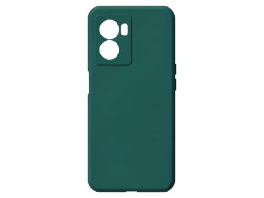 20039 jednobarevny kryt tmave zeleny na oppo realme narzo 50 5g oppo a57 5goppo realme narzo 50 5g oppo a57 5g green