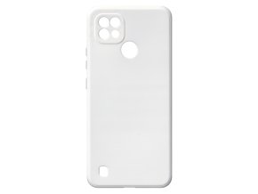 20180 jednobarevny kryt bily na oppo realme c21oppo realme c21 white