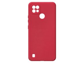 20186 jednobarevny kryt cerveny na oppo realme c21oppo realme c21 red