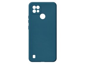 20192 jednobarevny kryt modry na oppo realme c21oppo realme c21 blue