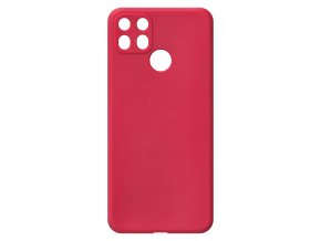 20426 jednobarevny kryt cerveny na oppo realme 7ioppo realme 7i red