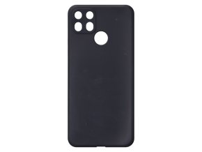 20438 jednobarevny kryt cerny na oppo realme 7ioppo realme 7i black