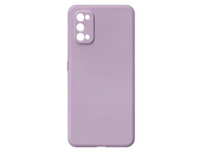 20453 jednobarevny kryt levandulovy na oppo realme 7 prooppo realme 7 pro levander