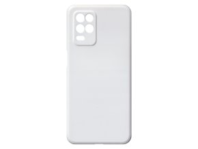 20468 jednobarevny kryt bily na oppo realme 8 5goppo realme 8 5g white