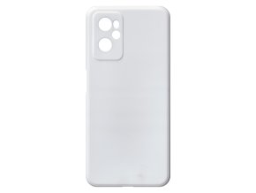 20516 jednobarevny kryt bily na oppo realme 9i 4goppo realme 9i 4g white
