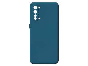 20840 jednobarevny kryt modry na oppo reno 3 5goppo reno 3 5g blue