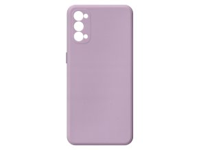 20861 jednobarevny kryt levandulovy na oppo reno 4 5goppo reno 4 5g levander