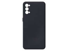20870 jednobarevny kryt cerny na oppo reno 4 5goppo reno 4 5g black