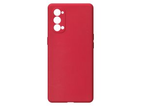 20882 jednobarevny kryt cerveny na oppo reno 4 pro 5goppo reno 4 pro 5g red