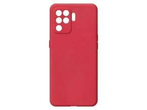 20930 jednobarevny kryt cerveny na oppo reno 5 lite 5goppo reno 5 lite 5g red