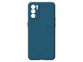 21008 jednobarevny kryt modry na oppo reno 6 5goppo reno 6 5g blue