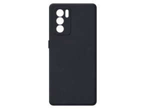 21038 jednobarevny kryt cerny na oppo reno 6 pro 5goppo reno 6 pro 5g black