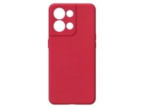 21194 jednobarevny kryt cerveny na oppo reno 8 5goppo reno 8 5g red