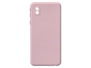 21383 jednobarevny kryt ruzovy na samsung galaxy a01 coregalaxy a01 core pink
