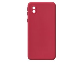 21386 jednobarevny kryt cerveny na samsung galaxy a01 coregalaxy a01 core red