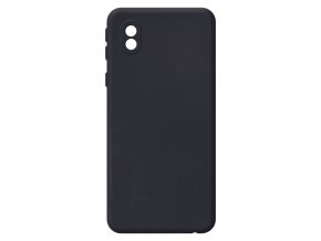 21398 jednobarevny kryt cerny na samsung galaxy a01 coregalaxy a01 core black