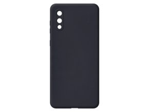 21422 jednobarevny kryt cerny na samsung galaxy a02galaxy a02 black
