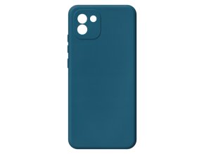 21464 jednobarevny kryt modry na samsung galaxy a03a03 blue