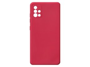 22031 jednobarevny kryt cerveny na samsung galaxy a51 a515 4gsamsung galaxy a51 a515 4g red