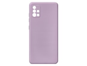 22109 jednobarevny kryt fialovy na samsung galaxy a71 a715 4gsamsung galaxy a71 a715 4g levander