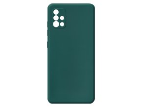 22115 jednobarevny kryt zeleny na samsung galaxy a71 a715 4gsamsung galaxy a71 a715 4g green