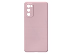 22292 jednobarevny kryt ruzovy na samsung galaxy s20 litesamsung galaxy s20 lite pink