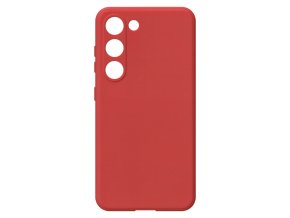 22538 jednobarevny kryt cerveny na samsung galaxy s23 5gsamsung galaxy s23 5g red