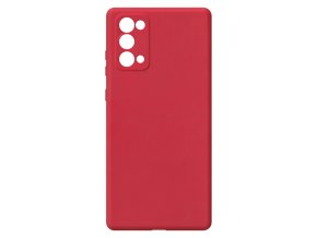 23027 jednobarevny kryt cerveny na samsung galaxy note 20 5gsamsung galaxy note 20 20 5g red