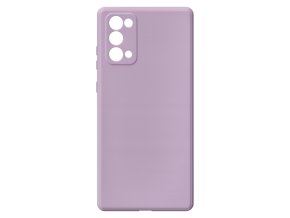 23030 jednobarevny kryt fialovy na samsung galaxy note 20 5gsamsung galaxy note 20 20 5g levander