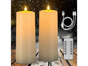SoulBay LED svíčky s funkcí časovače