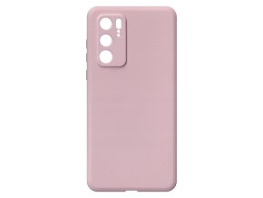 24032 jednobarevny kryt piskove ruzovy na huawei p40 5ghuawei p40 5g pink