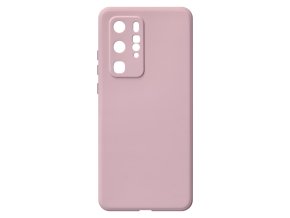 24056 jednobarevny kryt piskove ruzovy na huawei p40 prohuawei p40 pro pink