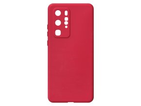 24059 jednobarevny kryt cerveny na huawei p40 prohuawei p40 pro red