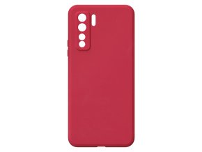24131 jednobarevny kryt cerveny na huawei p40 lite 5ghuawei p40 lite 5g red