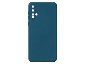 24257 jednobarevny kryt modry na huawei nova 5huawei nova 5 blue