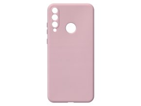24416 jednobarevny kryt piskove ruzovy na huawei y6phuawei y6p pink