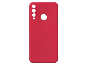 24419 jednobarevny kryt cerveny na huawei y6phuawei y6p red