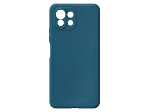 25286 jednobarevny kryt modry na xiaomi mi 11 litexiaomi mi 11 lite blue