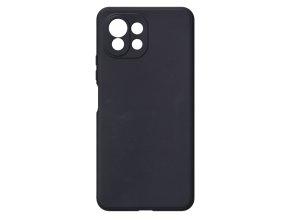 25292 jednobarevny kryt cerny na xiaomi mi 11 litexiaomi mi 11 lite black