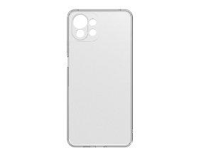 25295 jednobarevny kryt pruhledny na xiaomi mi 11 litexiaomi mi 11 lite pruhledny silikon 1