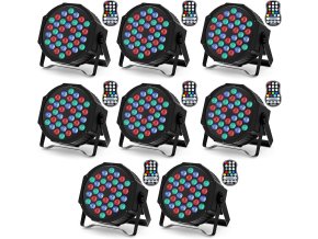 U`King 8 ks RGB pódiových světel