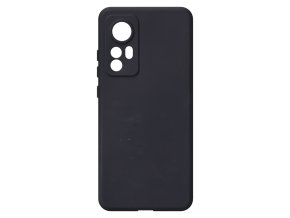 25436 jednobarevny kryt cerny na xiaomi mi 12xiaomi mi 12 5g black