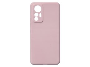 25469 jednobarevny kryt piskove ruzovy na xiaomi mi 12 litexiaomi mi 12 lite pink